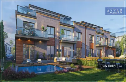 Townhouse - 4 Bedrooms - 4 Bathrooms for sale in Azzar - 5th Settlement Compounds - The 5th Settlement - New Cairo City - Cairo