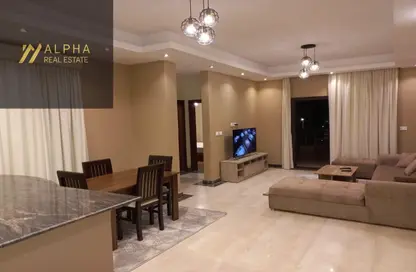 Apartment - 1 Bedroom - 2 Bathrooms for rent in Pearl Des Rois - 5th Settlement Compounds - The 5th Settlement - New Cairo City - Cairo
