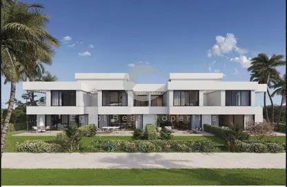 Chalet - 2 Bedrooms - 2 Bathrooms for sale in Ramla Lakeside - Qesm Ad Dabaah - North Coast