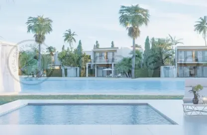 تاون هاوس - 3 غرف نوم - 4 حمامات للبيع في آزار آيلند - قسم الضبعة - الساحل الشمالي