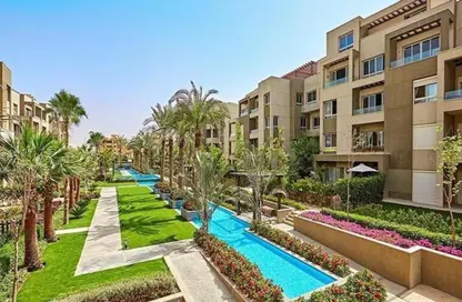 Apartment - 1 Bedroom - 1 Bathroom for sale in Swan Lake Residence - 5th Settlement Compounds - The 5th Settlement - New Cairo City - Cairo