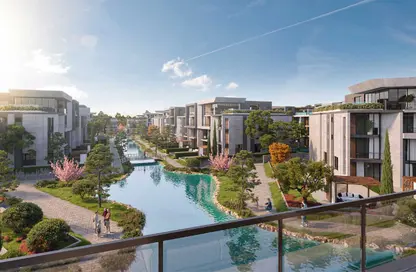 تاون هاوس - 4 غرف نوم - 5 حمامات للبيع في ريفرز - مدينة زايد الجديدة - الشيخ زايد - الجيزة