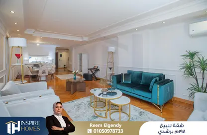 Apartment - 3 Bedrooms - 2 Bathrooms for sale in Ibrahim Helmy St. - Roushdy - Hay Sharq - Alexandria