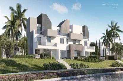 منزل مزدوج - 4 غرف نوم - 5 حمامات للبيع في ريفرز - مدينة زايد الجديدة - الشيخ زايد - الجيزة