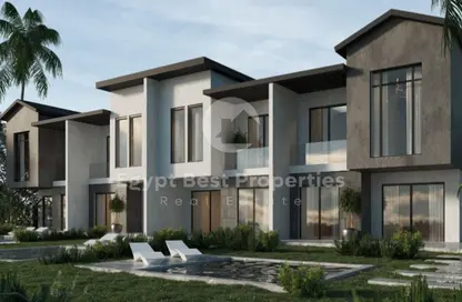 Townhouse - 3 Bedrooms - 3 Bathrooms for sale in Creek Town - The 1st Settlement - New Cairo City - Cairo