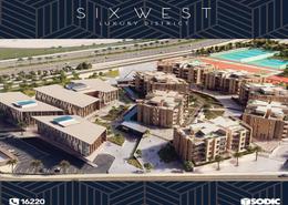 Apartment - 4 bedrooms - 2 bathrooms for للبيع in Westown - Sheikh Zayed Compounds - Sheikh Zayed City - Giza