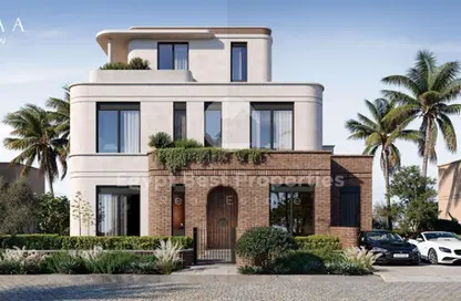 Townhouse - 3 Bedrooms - 3 Bathrooms for sale in Crescent Walk - 5th Settlement Compounds - The 5th Settlement - New Cairo City - Cairo