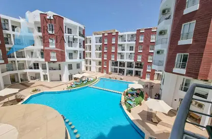 شقة - 2 غرف نوم - 1 حمام للبيع في اكوا بالمز ريزورت - منتجعات الغردقة - الغردقة - محافظة البحر الاحمر