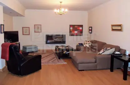 Apartment - 3 Bedrooms - 3 Bathrooms for rent in Katameya Heights - El Katameya Compounds - El Katameya - New Cairo City - Cairo