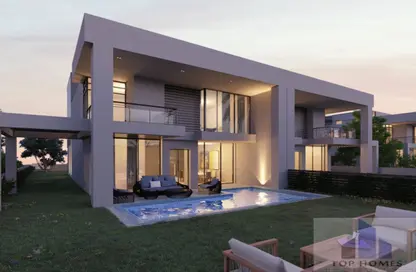Twin House - 4 Bedrooms - 5 Bathrooms for sale in Lake West - Sheikh Zayed Compounds - Sheikh Zayed City - Giza