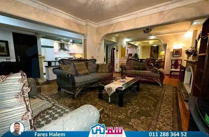 Apartment - 2 Bedrooms - 2 Bathrooms for rent in Tharwat - Hay Sharq - Alexandria