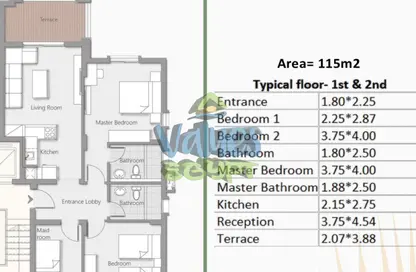 Apartment - 3 Bedrooms - 2 Bathrooms for sale in Amwaj - Sidi Abdel Rahman - North Coast