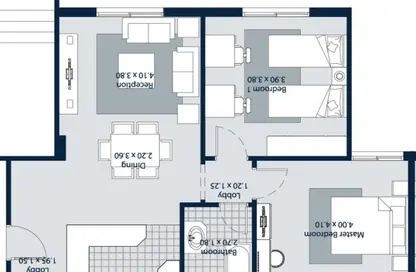 Apartment - 2 Bedrooms - 2 Bathrooms for sale in Beta Greens - Mostakbal City Compounds - Mostakbal City - Future City - Cairo