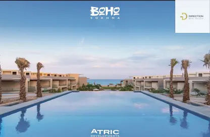 شاليه - 2 غرف نوم - 2 حمامات للبيع في بوهو - العين السخنة - السويس