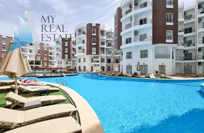 شقة - 3 غرف نوم - 2 حمامات للبيع في اكوا بالمز ريزورت - منتجعات الغردقة - الغردقة - محافظة البحر الاحمر