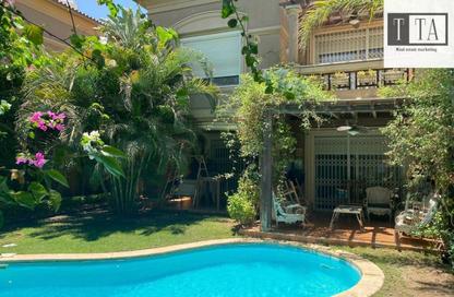 Twin House - 4 Bedrooms - 4 Bathrooms for sale in Meadows Park - Sheikh Zayed Compounds - Sheikh Zayed City - Giza