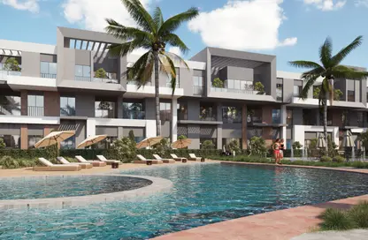 Apartment - 1 Bedroom - 1 Bathroom for sale in Magawish - Hurghada - Red Sea