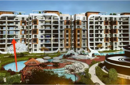 Apartment - 2 Bedrooms - 3 Bathrooms for sale in Ray Residence - New Capital Compounds - New Capital City - Cairo