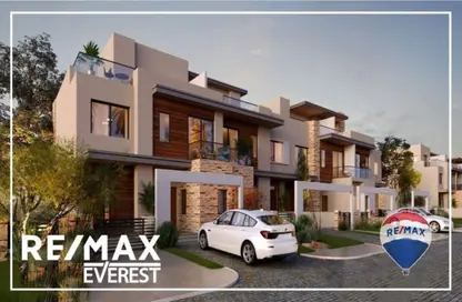 Twin House - 3 Bedrooms - 3 Bathrooms for sale in The Estates - Sheikh Zayed Compounds - Sheikh Zayed City - Giza