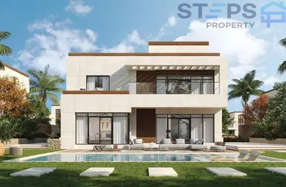 Villa - 5 Bedrooms - 4 Bathrooms for sale in Mazarine - New Alamein City - Al Alamein - North Coast