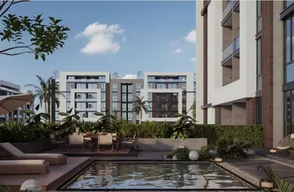 Apartment - 2 Bedrooms - 1 Bathroom for sale in Palm East - South Investors Area - New Cairo City - Cairo