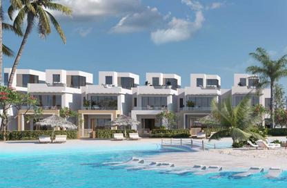 Chalet - 2 Bedrooms - 2 Bathrooms for sale in Azha North - Ras Al Hekma - North Coast