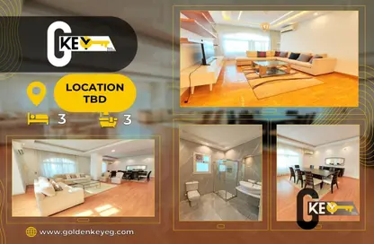 Apartment - 3 Bedrooms - 3 Bathrooms for rent in Sarayat Al Maadi - Hay El Maadi - Cairo