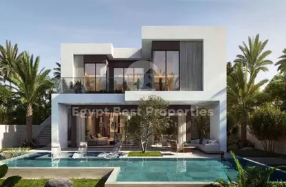 Villa - 4 Bedrooms - 4 Bathrooms for sale in Solana - New Zayed City - Sheikh Zayed City - Giza Villa - 4 Bedrooms - 4 Bathrooms for sale in Solana - New Zayed City - Sheikh Zayed City - Giza