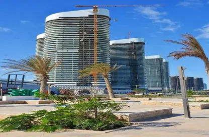 Chalet - 2 Bedrooms - 3 Bathrooms for sale in North Edge Towers - New Alamein City - Al Alamein - North Coast