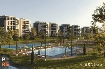 Apartment - 2 Bedrooms - 2 Bathrooms for sale in The brooks - El Katameya Compounds - El Katameya - New Cairo City - Cairo