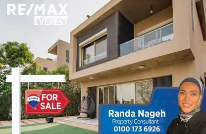 Townhouse - 6 Bedrooms - 5 Bathrooms for sale in New Giza - Cairo Alexandria Desert Road - 6 October City - Giza
