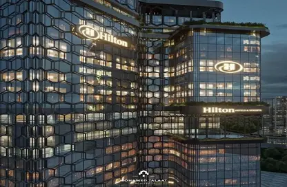 شقق فندقية - غرفة نوم - 1 حمام للبيع في نايل بيزنس سيتي - منطقة الداون تاون - العاصمة الإدارية الجديدة - القاهرة