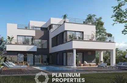 Villa - 4 Bedrooms - 4 Bathrooms for sale in Palm Hills New Cairo - 5th Settlement Compounds - The 5th Settlement - New Cairo City - Cairo