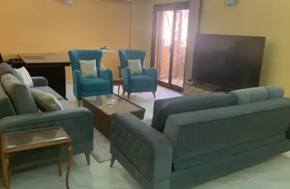 Apartment - 3 Bedrooms - 2 Bathrooms for rent in American University Housing District - 5th Settlement Compounds - The 5th Settlement - New Cairo City - Cairo