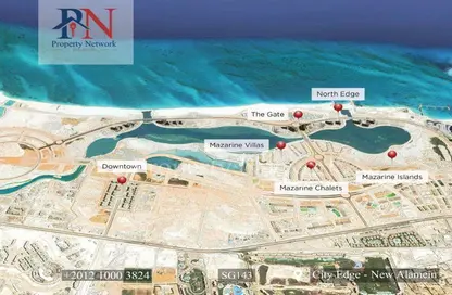 شقة - 2 غرف نوم - 2 حمامات للبيع في ذا جيت تاورز - مدينة العلمين الجديدة - العلمين - الساحل الشمالي