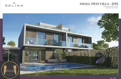 Villa - 4 Bedrooms - 3 Bathrooms for sale in Swan Lake Residence - 5th Settlement Compounds - The 5th Settlement - New Cairo City - Cairo