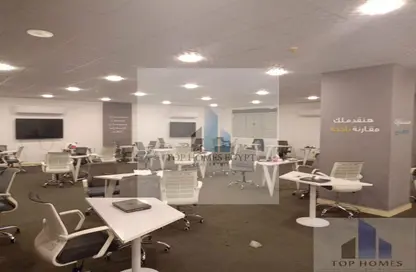 Office Space - Studio - 1 Bathroom for rent in Bank Center Street - South Teseen St. - The 5th Settlement - New Cairo City - Cairo