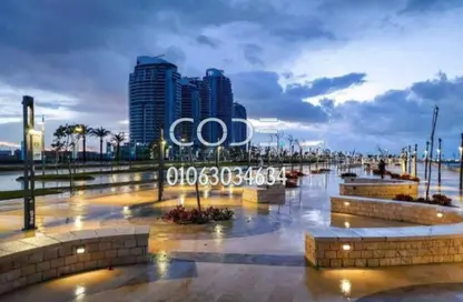 Apartment - 1 Bedroom - 1 Bathroom for sale in Beachfront Towers - New Alamein City - Al Alamein - North Coast