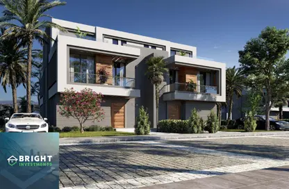 Twin House - 4 Bedrooms - 4 Bathrooms for sale in El Patio Town - 5th Settlement Compounds - The 5th Settlement - New Cairo City - Cairo