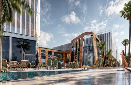 Retail - Studio - 2 Bathrooms for sale in City Walk Strip - Waslet Dahshur Road - Sheikh Zayed City - Giza