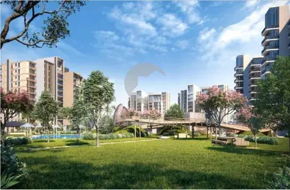 Apartment - 2 Bedrooms - 3 Bathrooms for sale in Park Side Residence - Zed Towers - Sheikh Zayed Compounds - Sheikh Zayed City - Giza