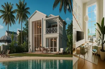 Villa - 4 Bedrooms - 4 Bathrooms for sale in Plage - Sidi Abdel Rahman - North Coast