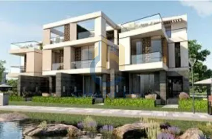 Duplex - 4 Bedrooms - 4 Bathrooms for sale in The brooks - El Katameya Compounds - El Katameya - New Cairo City - Cairo