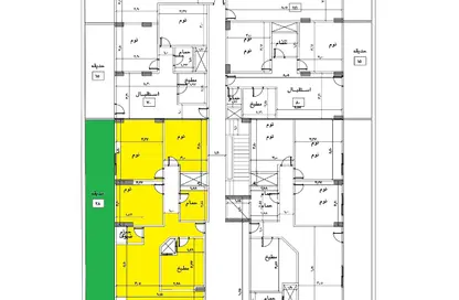 شقة - 3 غرف نوم - 2 حمامات للبيع في البوابة الاولي - خوفو - حدائق الاهرام - الجيزة