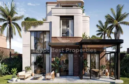 فيلا - 4 غرف نوم - 4 حمامات للبيع في كريسينت واك - كمبوندات التجمع الخامس - التجمع الخامس - مدينة القاهرة الجديدة - القاهرة