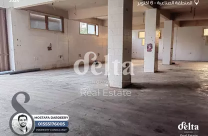 Factory - Studio - 1 Bathroom for rent in Industrial Area - 6 October City - Giza