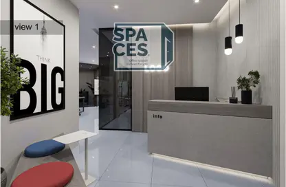 Office Space - Studio - 1 Bathroom for rent in Bank Center Street - South Teseen St. - The 5th Settlement - New Cairo City - Cairo