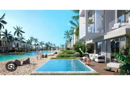 Twin House - 3 Bedrooms - 3 Bathrooms for sale in Azha North - Ras Al Hekma - North Coast