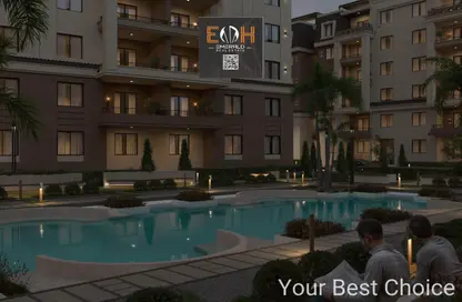Apartment - 2 Bedrooms - 2 Bathrooms for sale in Belbeis Road   Road 10 - 3rd District - Obour City - Qalyubia
