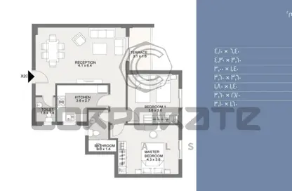 Apartment - 2 Bedrooms - 2 Bathrooms for sale in Sarai - Mostakbal City Compounds - Mostakbal City - Future City - Cairo